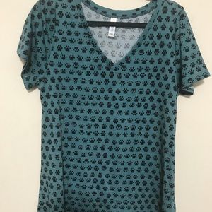 LulaRoe Paw Print Christy T